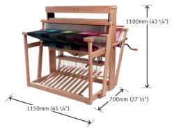 画像5: ジャックルーム・アシュフォード社 97cm 8枚/10本（ジャッキ式・下筬式）