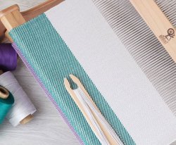 画像6: 40cm 4枚綜絖 卓上織り機 ブルックリン 白木 組立キット Ashfoad-