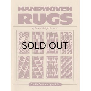 画像: HANDWOVEN RUGS  Shuttle Craft Monograph 29