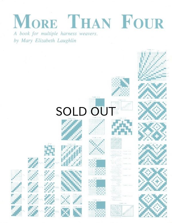 画像1: 入荷！More than four: A book for multiple harness weavers