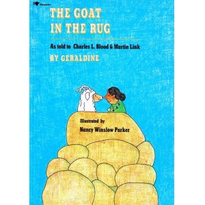 画像: The Goat in the Rug (ペーパーバック) ブランケットになったやぎの原語版