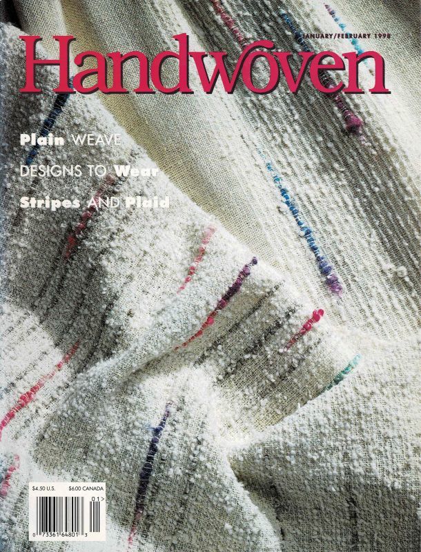 画像1: Handwoven January/February 1998