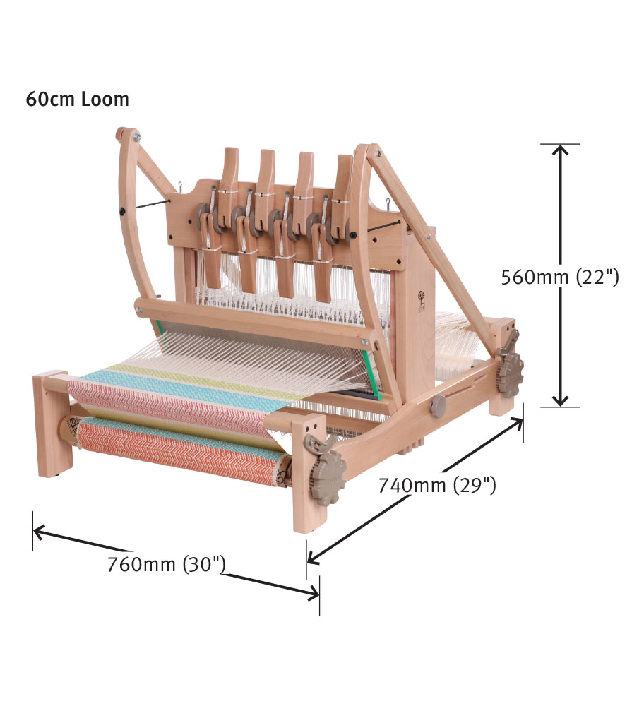 卓上手織り機 LEENA トイカ社製 8枚綜絖 - 素材/材料