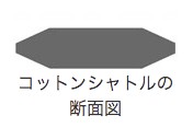 画像2: コットンシャトル（板杼）56cm.